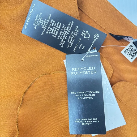 Lauren Ralph Lauren NWT Tunic Long Sleeve Blouse - Picture 9 of 16